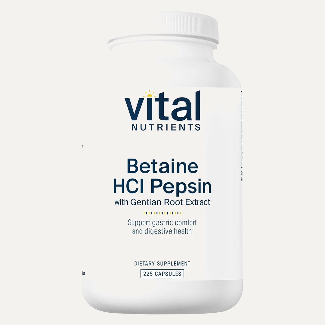 Betaine HCl Pepsin Gentian Root Extract 225 st